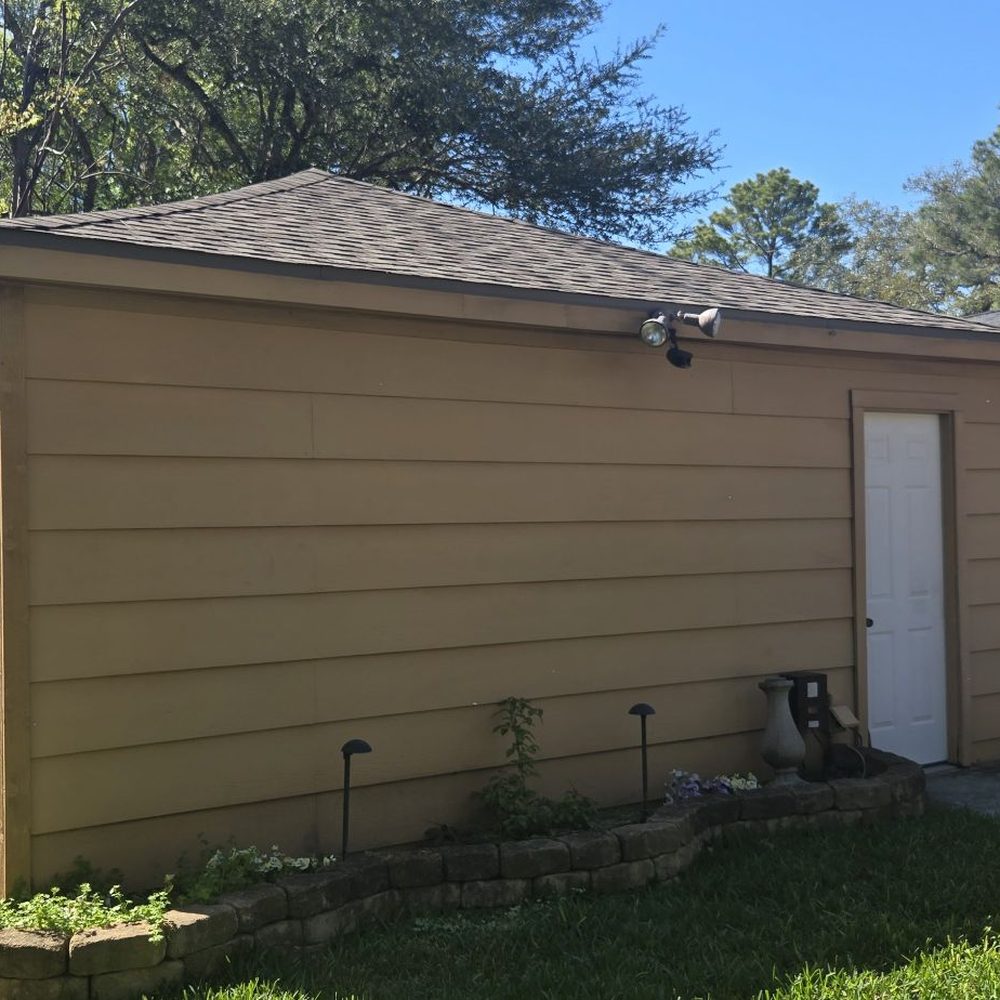 Liberty Painting - Garage before - Painters Near Me - Bellaire, Texas Liberty Painting - Garage before - Painters Near Me - Bellaire, Texas