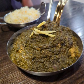 Curries Indian Restaurant & Bar - Bhatindi saag - Indian Near Me - Yuma, Arizona