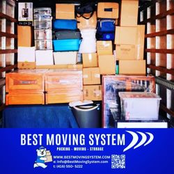 Best Moving System - Expertly packed and ready to go! Every inch of space within the Truck is utilized with precision.