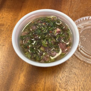 Gringo Gordo - savory chimichurri sauce - Empanadas Near Me - Purcellville, Virginia