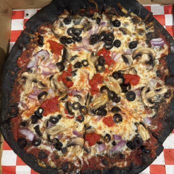 Sliced Pizza - Medium Vampire Veggie Pizza - Pizza Near Me - Las Vegas, Nevada