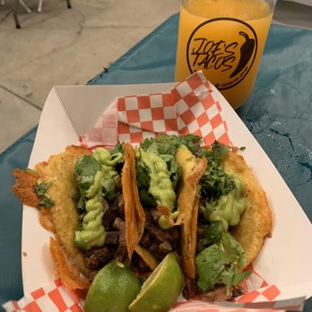 Joe's Tacos - Carne Asada Toasted taco & Agua Fresca (Melon) - Tacos Near Me - Peoria, Arizona Joe's Tacos - Carne Asada Toasted taco & Agua Fresca (Melon) - Tacos Near Me - Peoria, Arizona