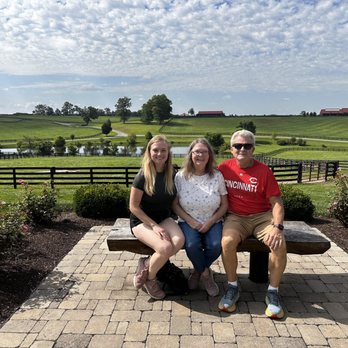 Unique Horse Farm Tours - Shaun took this picture of me and my family at one of the barns. - Tours Near Me - Lexington, Kentucky Unique Horse Farm Tours - Shaun took this picture of me and my family at one of the barns. - Tours Near Me - Lexington, Kentucky