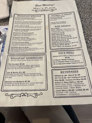 Menu photo 1 Mel’s Place Villas, NJ