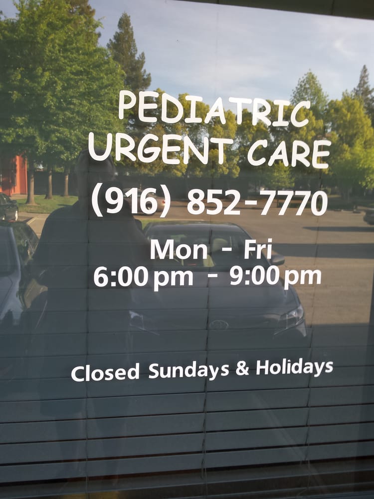 PEDIATRIC URGENT CARE Updated September 2024 2001 Zinfandel, Rancho