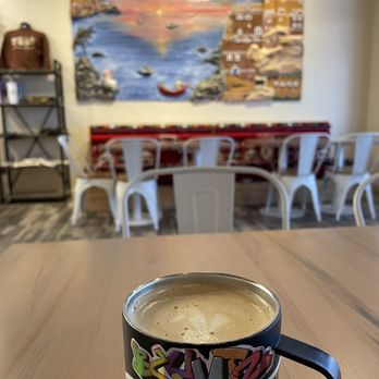 MoQana - Pistachio Latte - Coffee & Tea Near Me - Edmond, Oklahoma MoQana - Pistachio Latte - Coffee & Tea Near Me - Edmond, Oklahoma
