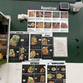 Mekin Thaifood - food truck menu - Thai Near Me - Austin, Texas