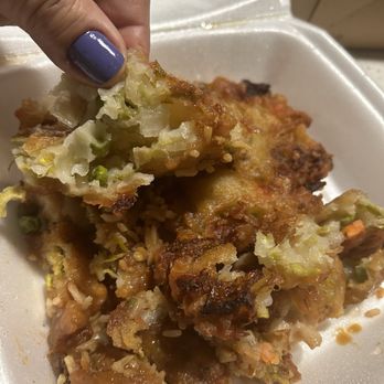 Dragon House - WORST Egg Foo Young EVER made. It was like a hallow Apple Fritter. Rick hard and a total waste of our money!! - Chinese Near Me - Moreno Valley, California Dragon House - WORST Egg Foo Young EVER made. It was like a hallow Apple Fritter. Rick hard and a total waste of our money!! - Chinese Near Me - Moreno Valley, California