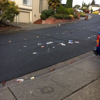 Republic Services - 60 seconds AFTER the garbage truck picked up on my street. None of this garbage is from my bin! Fail. Again. - Recycling Center Near Me - Pacheco, California Republic Services - 60 seconds AFTER the garbage truck picked up on my street. None of this garbage is from my bin! Fail. Again. - Recycling Center Near Me - Pacheco, California