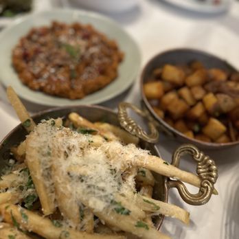 Ammatoli - Mediterranean Fries Mezza, Batata Harra Mezza and Muhammara - Mediterranean Near Me - Long Beach, California