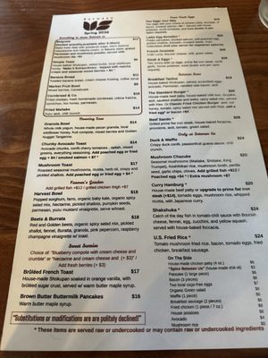Menu photo 1 Between Us San Diego, CA