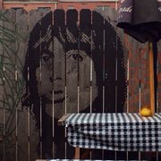 Photo of Three Aces - Chicago, IL, United States. Patio seating fence