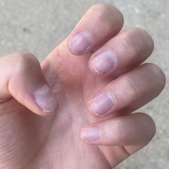 Ella Nails - What my nails looked like when I left - Nail Salons Near Me - Chicago, Illinois