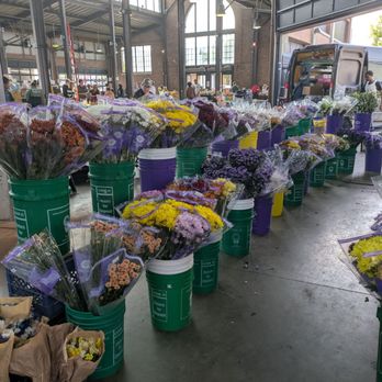Eastern Market - Flower stand inside the market - Farmers Market Near Me - Detroit, Michigan Eastern Market - Flower stand inside the market - Farmers Market Near Me - Detroit, Michigan