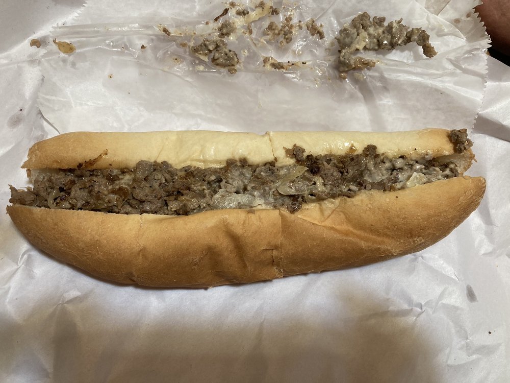 Food from Lefty's Cheesesteak