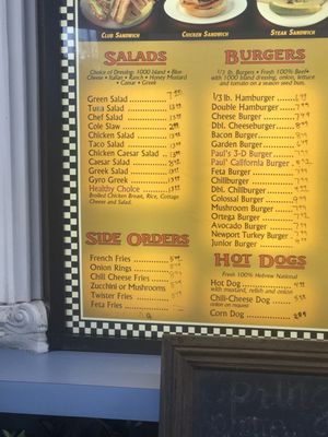 Menu photo 1 Paul's Place Los Alamitos, CA Menu photo 1 Paul's Place Los Alamitos, CA