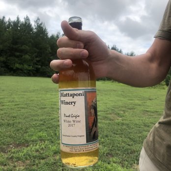 Mattaponi Winery - This is the bottle and true color of the wine, no filter. If you zoom in, you can see the thick sediment floating around - Wineries Near Me - Spotsylvania, Virginia Mattaponi Winery - This is the bottle and true color of the wine, no filter. If you zoom in, you can see the thick sediment floating around - Wineries Near Me - Spotsylvania, Virginia