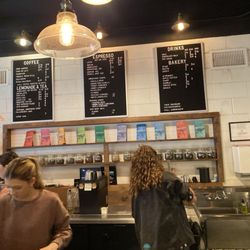 The menu board