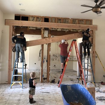 HVL Construction - Installation of a beam for structural support to open up room - General Contractors Near Me - Fresno, California HVL Construction - Installation of a beam for structural support to open up room - General Contractors Near Me - Fresno, California