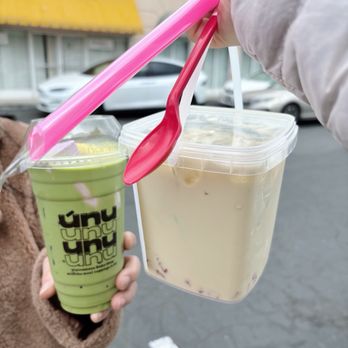 Unu Cafe - Green Thai tea and jasmine milk tea - Bubble Tea Near Me - Westminster, California Unu Cafe - Green Thai tea and jasmine milk tea - Bubble Tea Near Me - Westminster, California