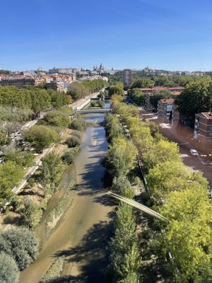 Madrid Cableway • Rosales Station by null