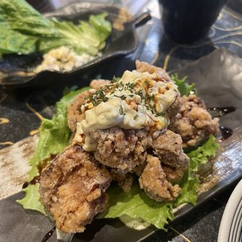 Izakaya Naru - chicken karage with tartar sauce - Izakaya Near Me - Honolulu, Hawaii