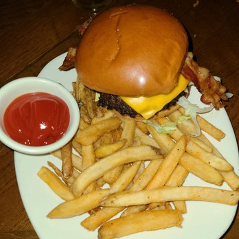 Outback Steakhouse - Outback burger with American cheese and bacon. - Steakhouses Near Me - Oxnard, California