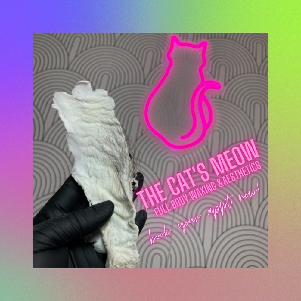 The Cat's Meow Full Body Waxing & Aesthetics Logo