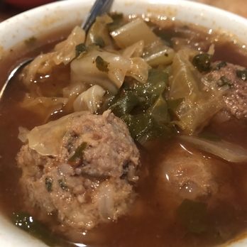 Burnt Tortilla - Albondigas soup. - Mexican Near Me - Gardena, California Burnt Tortilla - Albondigas soup. - Mexican Near Me - Gardena, California