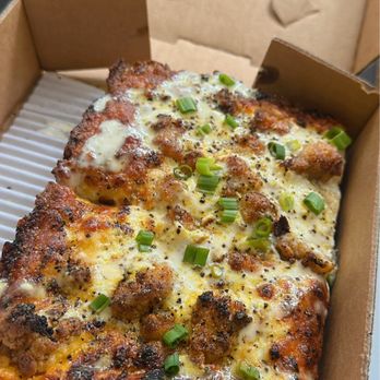 Square Pie Guys - Oakland - Lemon pepper chicken half pizza - Pizza Near Me - Oakland, California Square Pie Guys - Oakland - Lemon pepper chicken half pizza - Pizza Near Me - Oakland, California