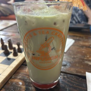 Infusion Coffee & Tea - Tye dye matcha - Coffee & Tea Near Me - Phoenix, Arizona