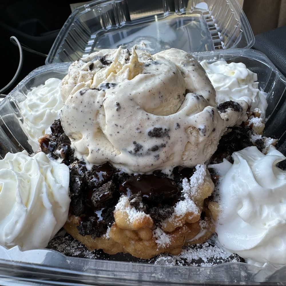 Scoop Street - Oreo funnel cake - Ice Cream & Frozen Yogurt Near Me - West Covina, California Scoop Street - Oreo funnel cake - Ice Cream & Frozen Yogurt Near Me - West Covina, California