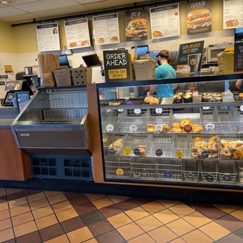 Einstein Bros. Bagels - the counter area of the store - Bagels Near Me - Palatine, Illinois