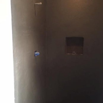 Custom Hot Mop & Waterproofing - Andres Arrazola (floated shower and pan) - 408 569-3575.  Photos don't do his work justice. - Waterproofing Near Me