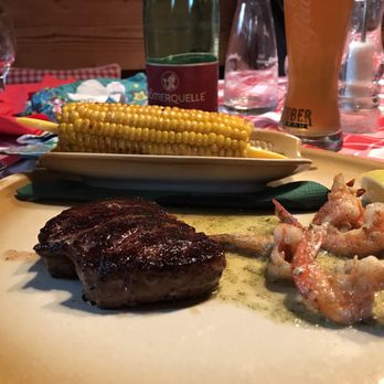 Wirtshaus Steuerberg - Steak with corn and shrimp - Austrian Near Me - Kitzbühel, 7 Wirtshaus Steuerberg - Steak with corn and shrimp - Austrian Near Me - Kitzbühel, 7