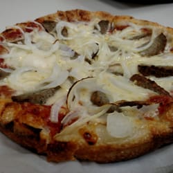 Onion Meatball Pizza !