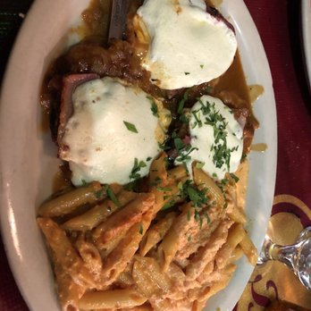 Benito One - Veal Sorrentino with ziti and vodka sauce - Italian Near Me - New York, New York