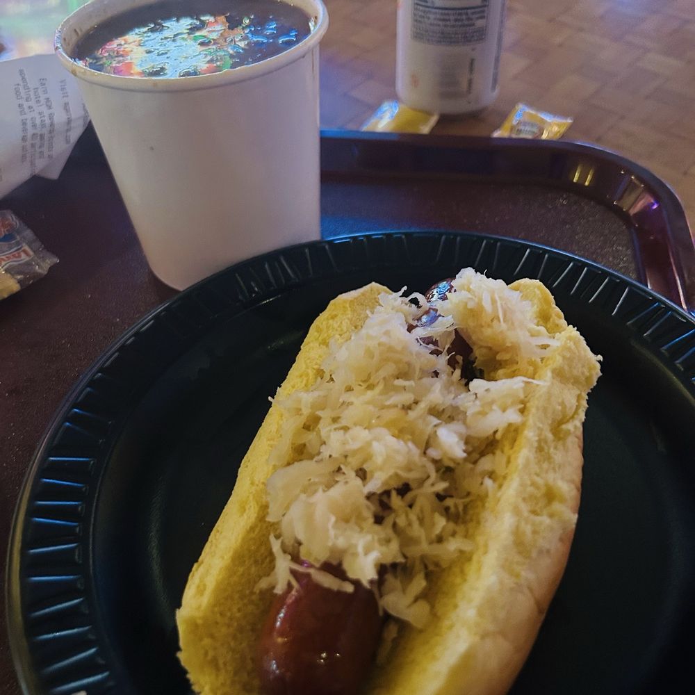 Snacks - Gumbo ($9) ok, and regular hot dog ($7) cold on one side - Sandwiches Near Me - Biloxi, Mississippi