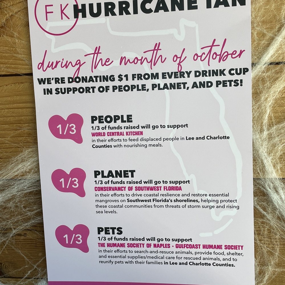 Fresh Kitchen - FK's Hurricane Ian Fundraiser in October 2023 - Vegetarian Near Me - Orlando, Florida Fresh Kitchen - FK's Hurricane Ian Fundraiser in October 2023 - Vegetarian Near Me - Orlando, Florida