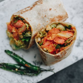 Saffron Spice Kitchen - Tandoori Chicken Wrap - Indian Near Me - Toronto, Ontario