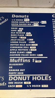 Menu photo 3 O'Henry's Donut Shop San Jose, CA
