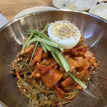 MDK Noodles - Spicy chlorella noodles - Noodles Near Me - Houston, Texas MDK Noodles - Spicy chlorella noodles - Noodles Near Me - Houston, Texas