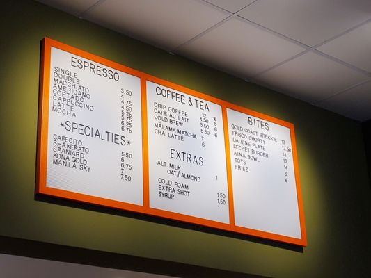 Menu photo 2 Hologram San Francisco, CA