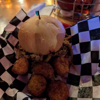 British Bulldog - Mile high burger... delicious - British Near Me - Denver, Colorado British Bulldog - Mile high burger... delicious - British Near Me - Denver, Colorado