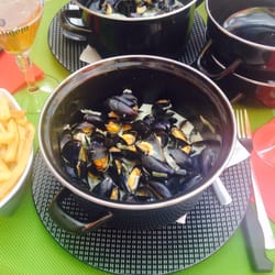 La Bonne Pâte - Onctueuses moules au roquefort