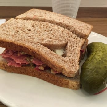 Brass Rail Salt Beef Bar - Salt beef with gherkin :) - Sandwiches Near Me - London, XGL