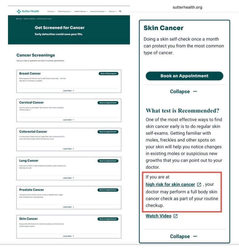 Sutter Health Corporate Office - patient advocate in Sacramento, CA