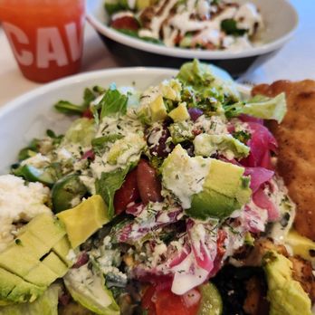 CAVA - Yummy diy bowl - Mediterranean Near Me - Huntington Beach, California CAVA - Yummy diy bowl - Mediterranean Near Me - Huntington Beach, California