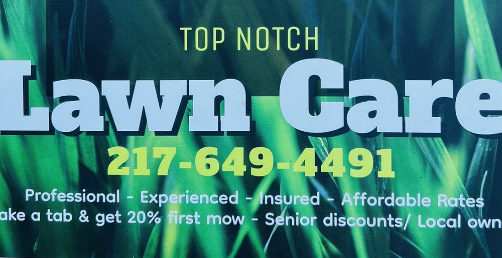 TOP NOTCH LAWN CARE Updated August 2024 Champaign, Illinois Lawn