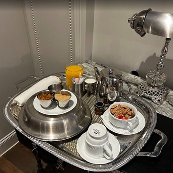 The Ivey's Hotel - Room service breakfast - Hotels Near Me - Charlotte, North Carolina